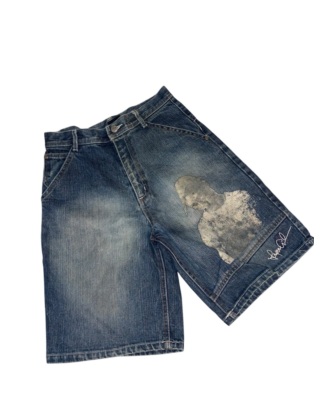 Y2K makaveli shorts